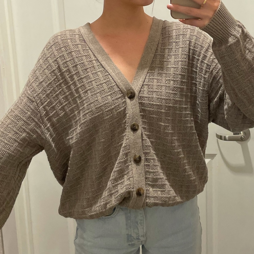 Vintage button down sweater